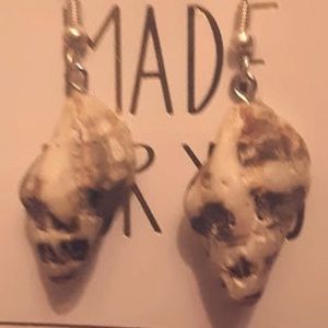Brown/White Seashell Earrings